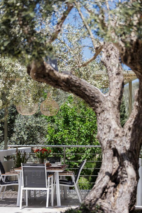 Rizes Villa With Jacuzzi & Heated Pool Agia Triada Buitenkant foto