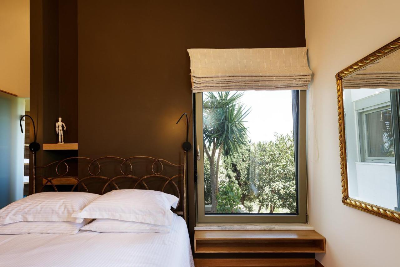 Rizes Villa With Jacuzzi & Heated Pool Agia Triada Buitenkant foto